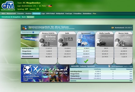 Online Fussball Manager slider image 6