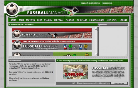 Fussballmanager slider image 11