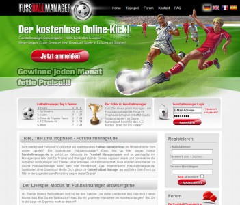 Fussballmanager slider image 1