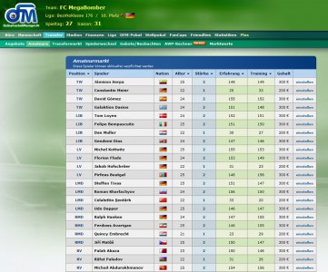 Online Fussball Manager slider image 7