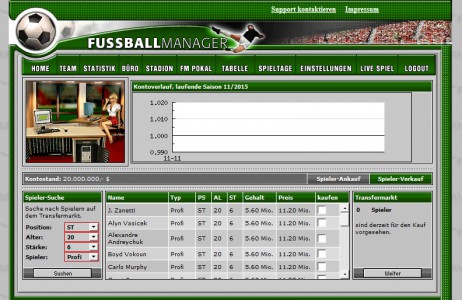 Fussballmanager slider image 7